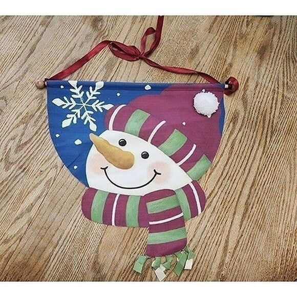 none Other - Christmas Snowman Banner